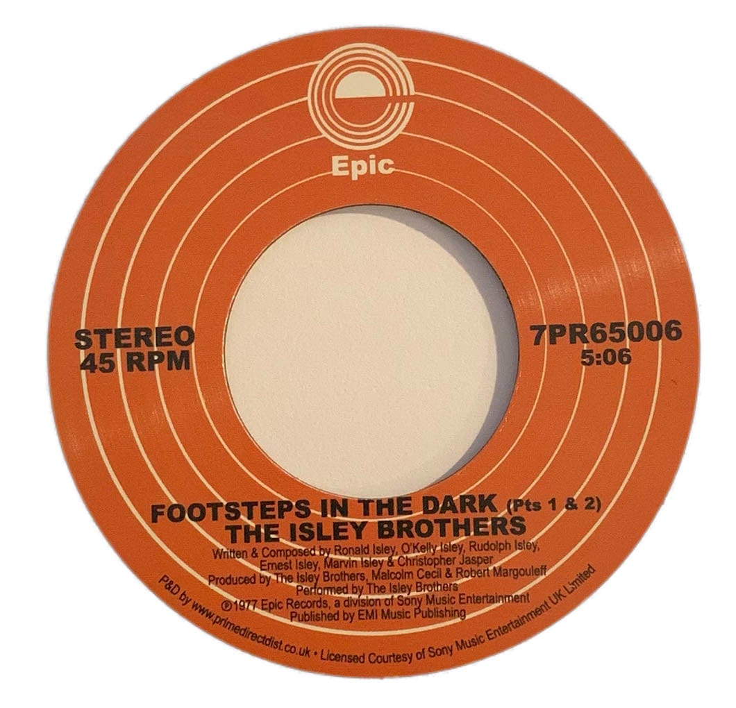 The Isley Brothers – Footsteps In The Dark (Part 1 & 2) / Between The Sheets