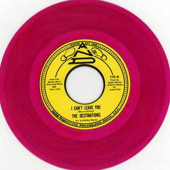 The Destinations - I Can't Leave You / Guess I'll Never album cover