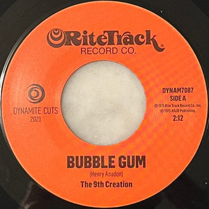 The 9th Creation ‎– Bubble Gum **Preorder Item Shipping May 22, 2023**