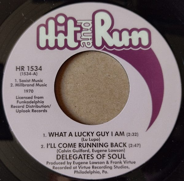 Delegates Of Soul ‎– What A Lucky Guy I Am