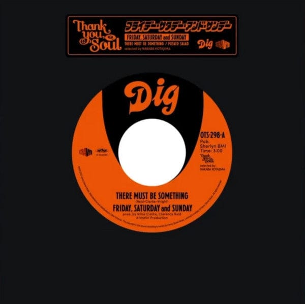 Friday, Saturday And Sunday ‎– Potato Salad / There Must Be Something