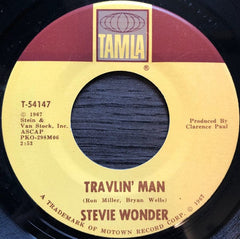 Stevie Wonder ‎– Hey love / Travlin' Man