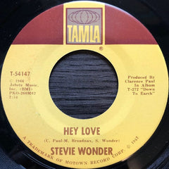 Stevie Wonder ‎– Hey love / Travlin' Man