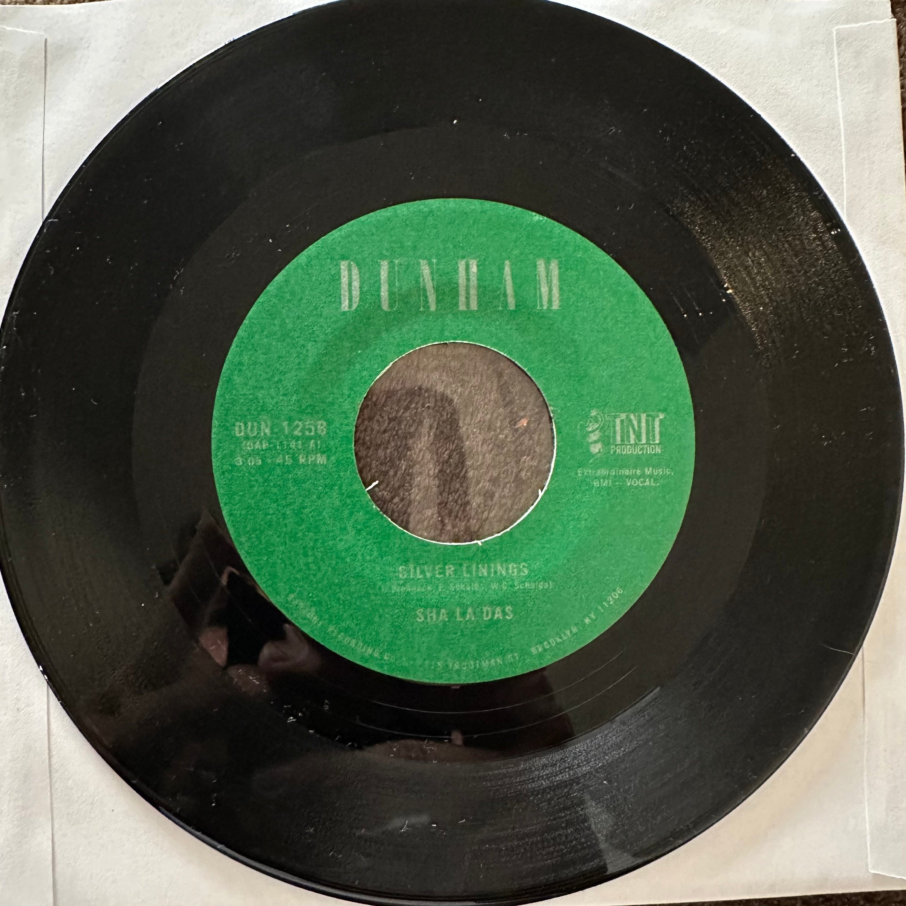 The Sha La Das – Just For A Minute / Silver Linings