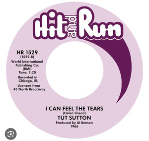 Tut Sutton ‎– No Appreciation/I Can Feel The Tears–**Preorder Item Shipping Aug 28th, 2023**