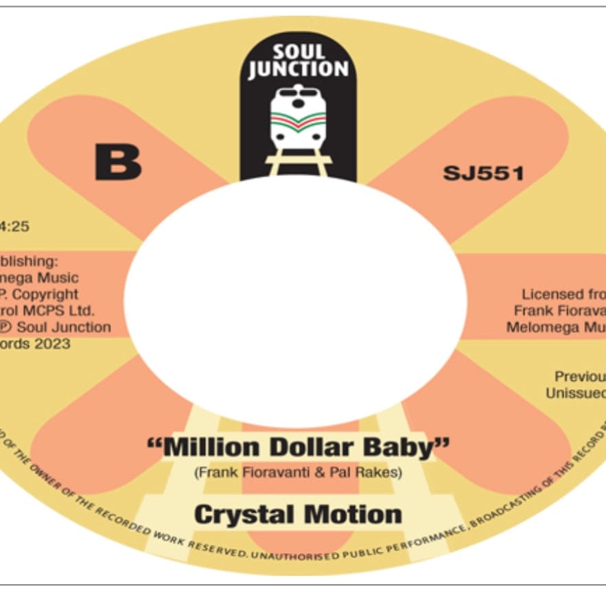 Crystal Motion‎– There’ll Be Another/ Million Dollar Baby