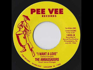 The Ambassadors ‎– Those Things Called Girls / I Want A Love