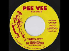 The Ambassadors ‎– Those Things Called Girls / I Want A Love