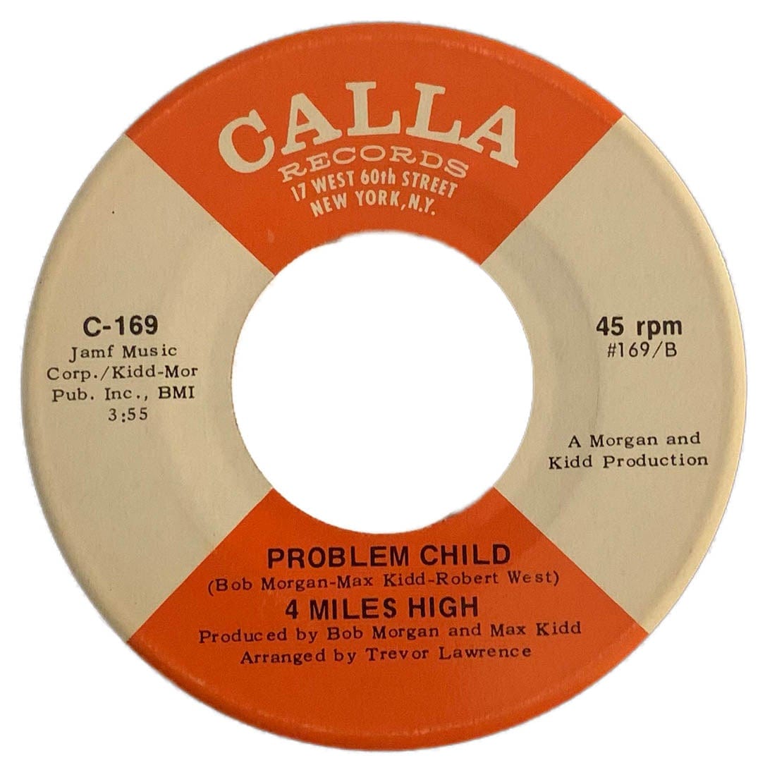 4 Miles High – Come On Fall In Line / Problem Child - Duboski Art Collaborative