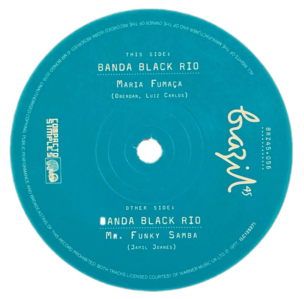 Banda Black Rio ‎– Maria Fumaça - Duboski Art Collaborative