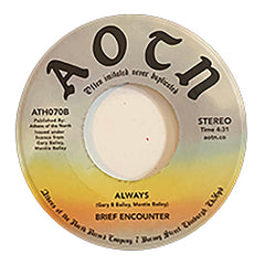 Brief Encounter ‎– Where Will I Go / Always - Duboski Art Collaborative