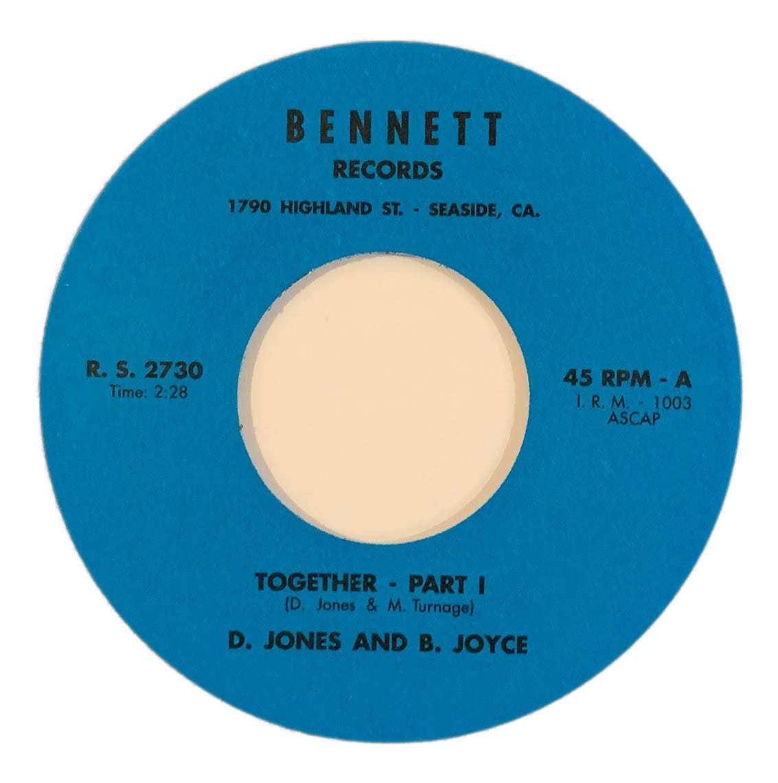 D. Jones And B. Joyce – Together - Duboski Art Collaborative