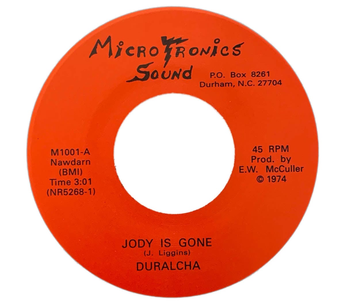 Duralcha – Jody Is Gone/Ghet-To Funk - Duboski Art Collaborative