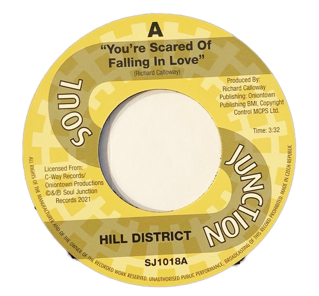 Hill District / Richie Merrett – You're Scared Of Falling In Love/ You'll Always Have Yesterday Standing By - Duboski Art Collaborative