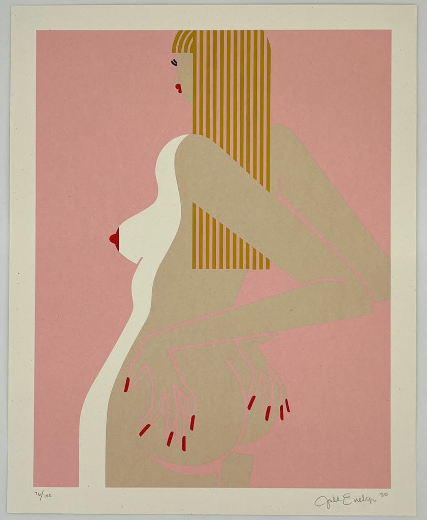 Jillian Evelyn- "Enjoying The View (Pink)"