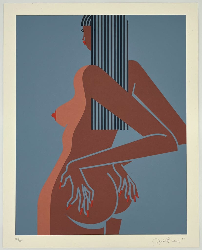 Jillian Evelyn- "Enjoying The View (Blue)"