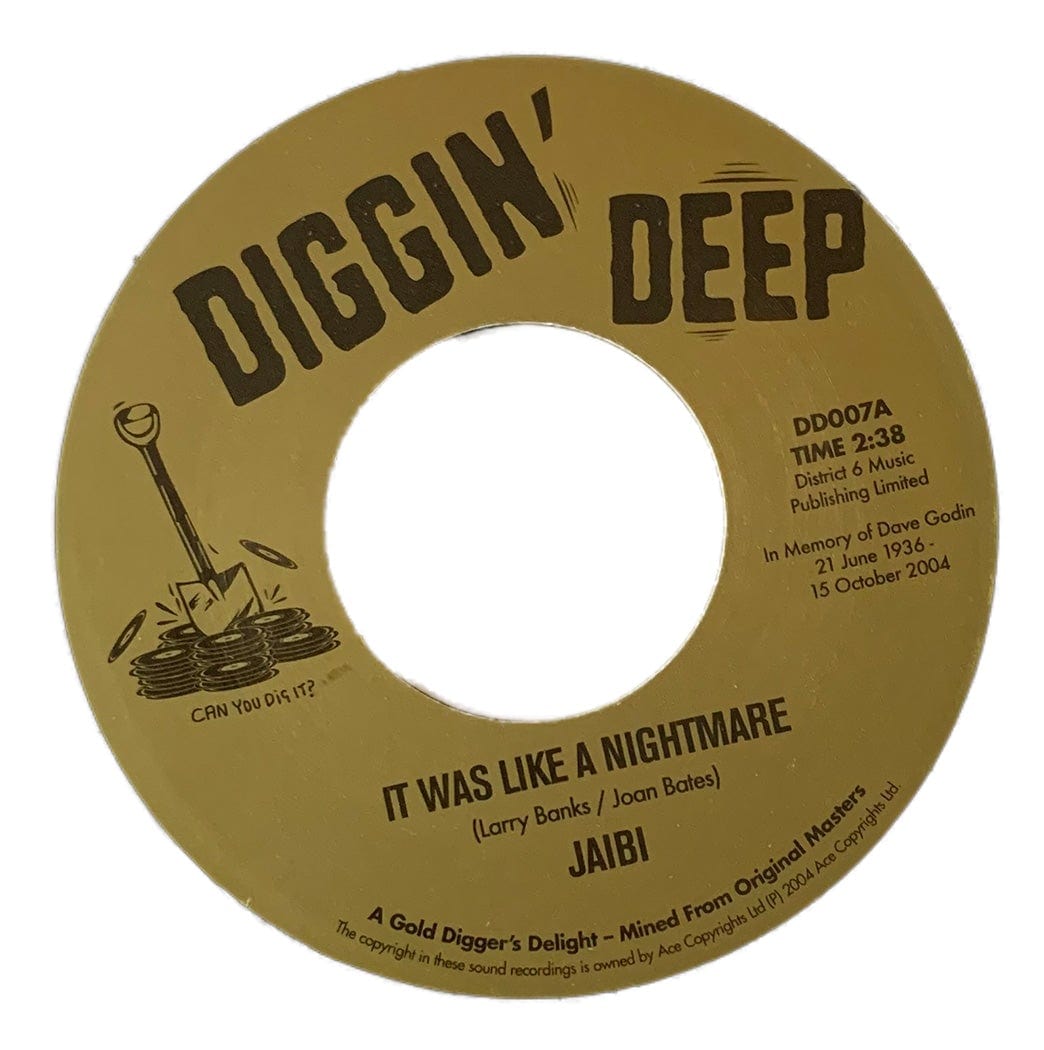 Jaibi / Lawrence & Jaibi ‎– It Was Like A Nightmare / You Make Me Feel Good - Duboski Art Collaborative