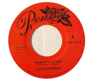 Los Yesterdays – Nobody's Clown/Give Me One More Chance - Duboski Art Collaborative