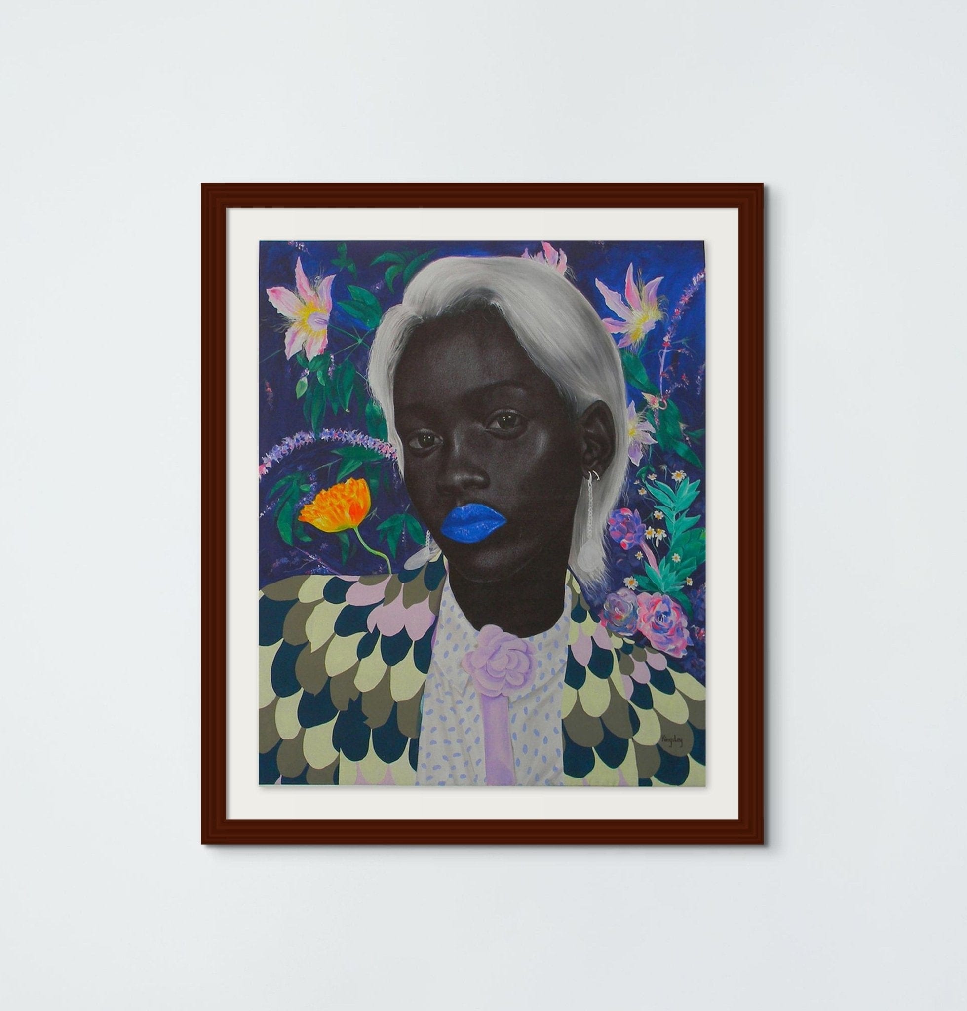 Midnight Starring (3D Texture Print) - Duboski Art Collaborative