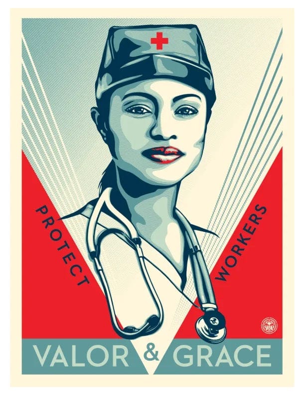 OBEY-VALOR & GRACE NURSE - Duboski Art Collaborative