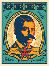 OBEY -ZAPATA (TEAL) 2020 - Duboski Art Collaborative