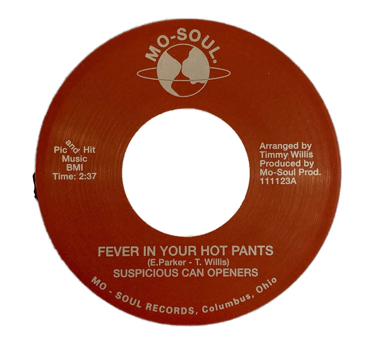 Suspicious Can Openers – Fever In Your Hot Pants / Tuesday In The Rain - Duboski Art Collaborative