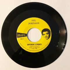 Syl Johnson ‎– Different Strokes / Is It Because I'm Black (Black Vinyl) - Duboski Art Collaborative