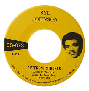 Syl Johnson ‎– Different Strokes / Is It Because I'm Black (Black Vinyl) - Duboski Art Collaborative