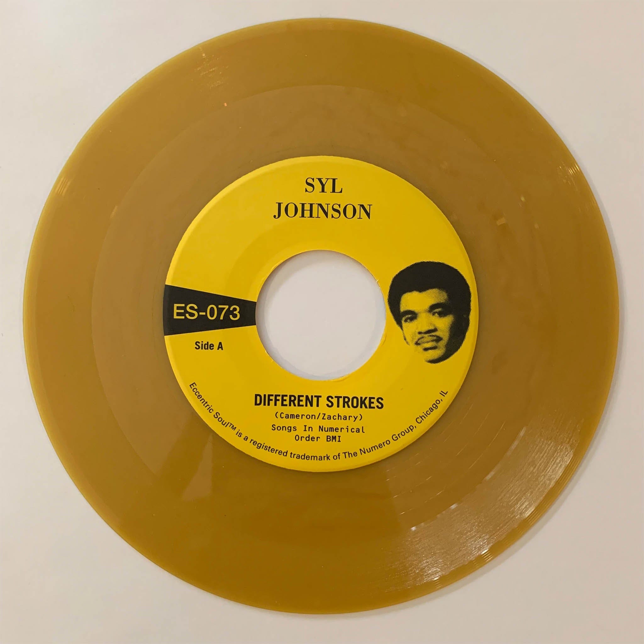 Syl Johnson ‎– Different Strokes / Is It Because I'm Black (Gold) - Duboski Art Collaborative