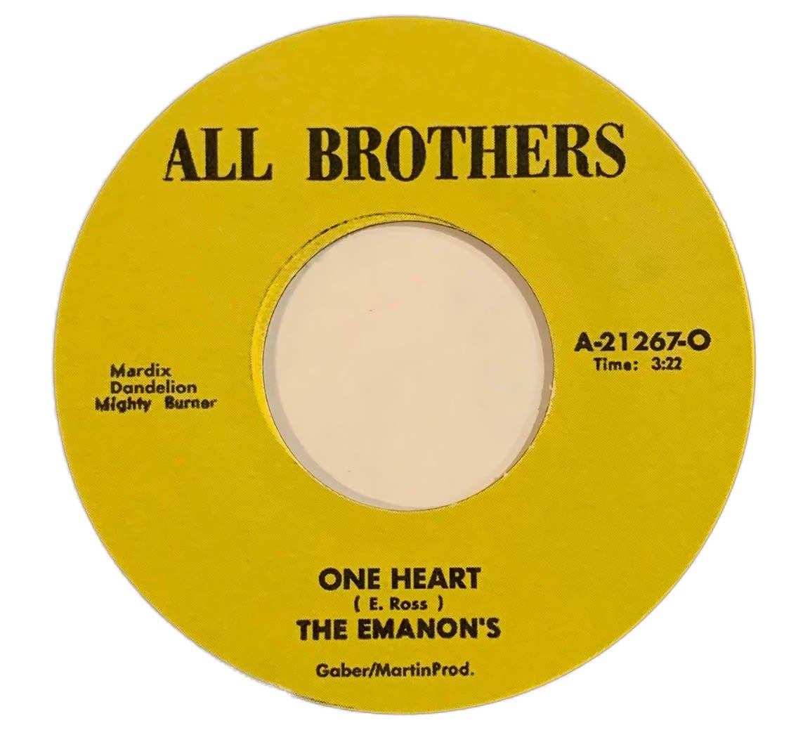 The Emanons – Look In The Want Ads /One Heart - Duboski Art Collaborative