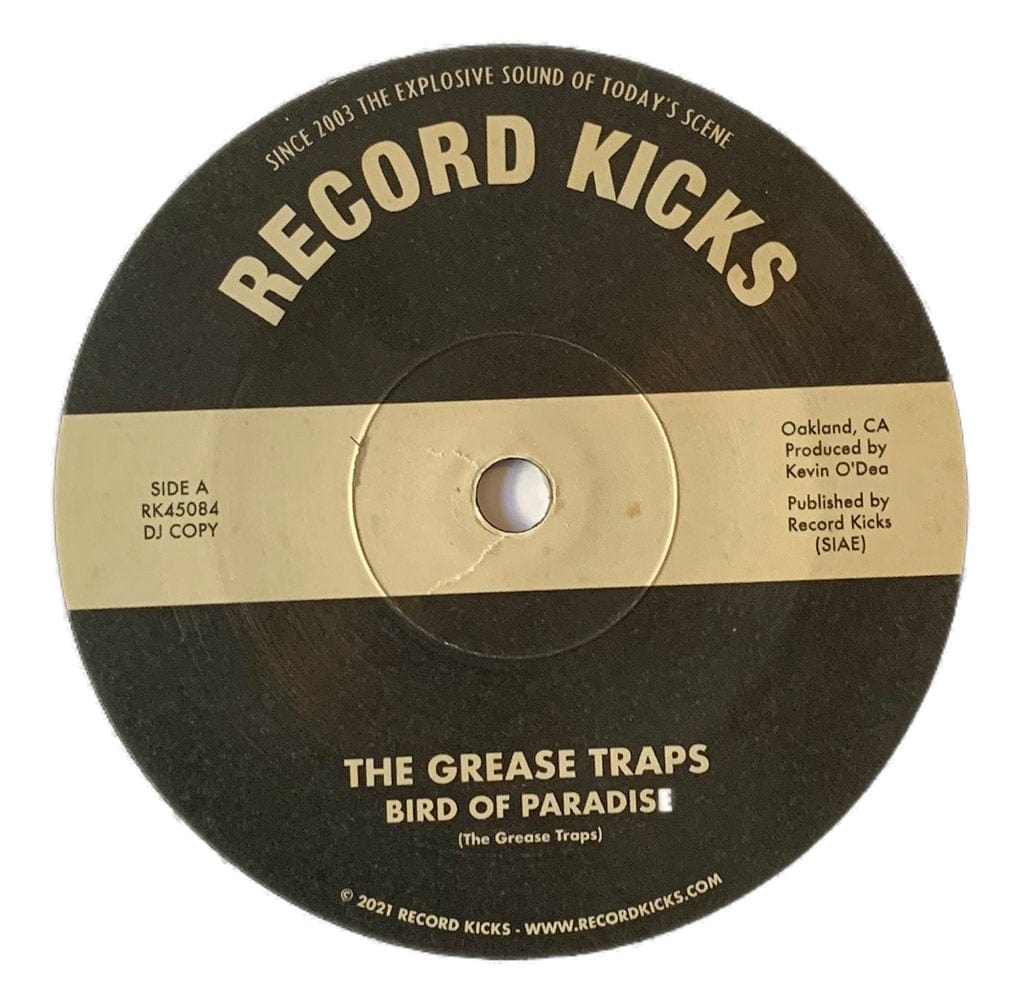 The Grease Traps ‎– Bird Of Paradise / More And More (And More) - Duboski Art Collaborative