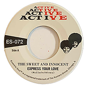 The Sweet And Innocent* ‎– Express Your Love / Cry Love - Duboski Art Collaborative