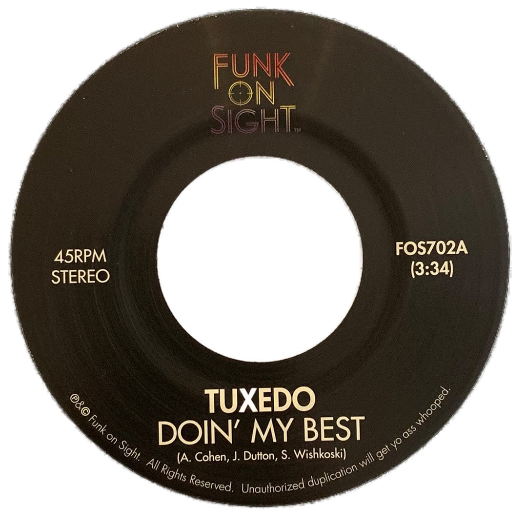 Tuxedo – Doin' My Best - Duboski Art Collaborative