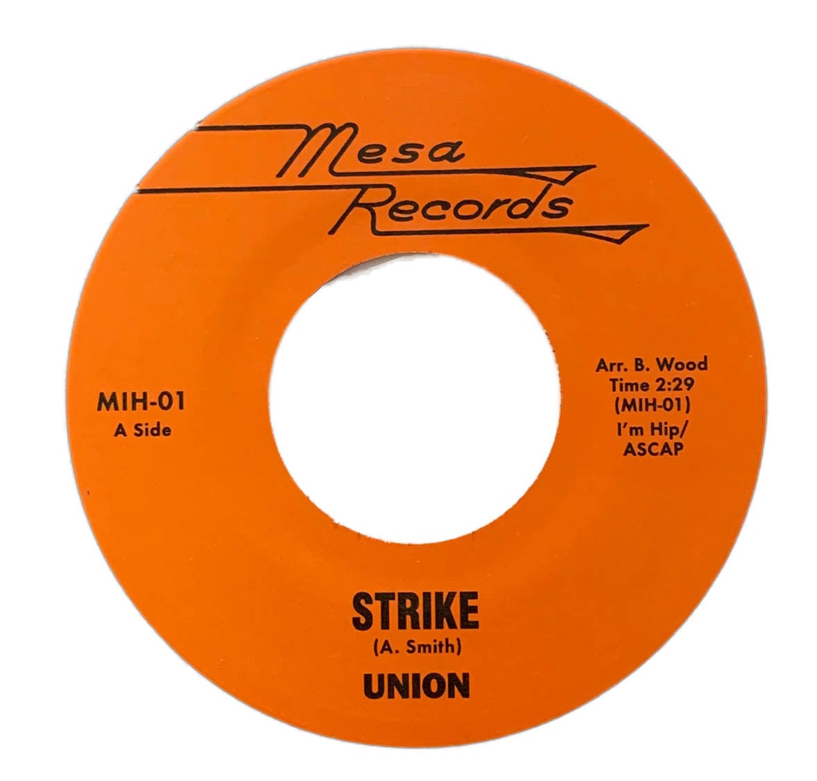 Union ‎– Strike / Come To My House For Lunch - Duboski Art Collaborative